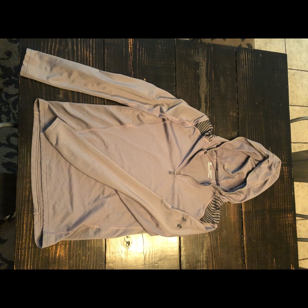 Gray Under Armour 1/4 Zip